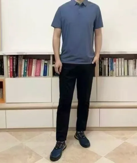 冰丝无痕翻领速干Polo衫 图片 1