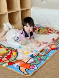 NUKied/纽奇 儿童水画布超大画毯 图片 1