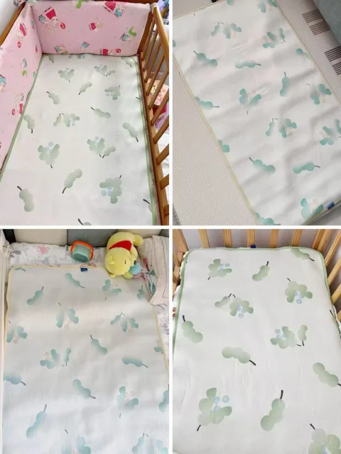 BABYCARE 婴儿凉席 冰丝 透气 夏季 图片 1