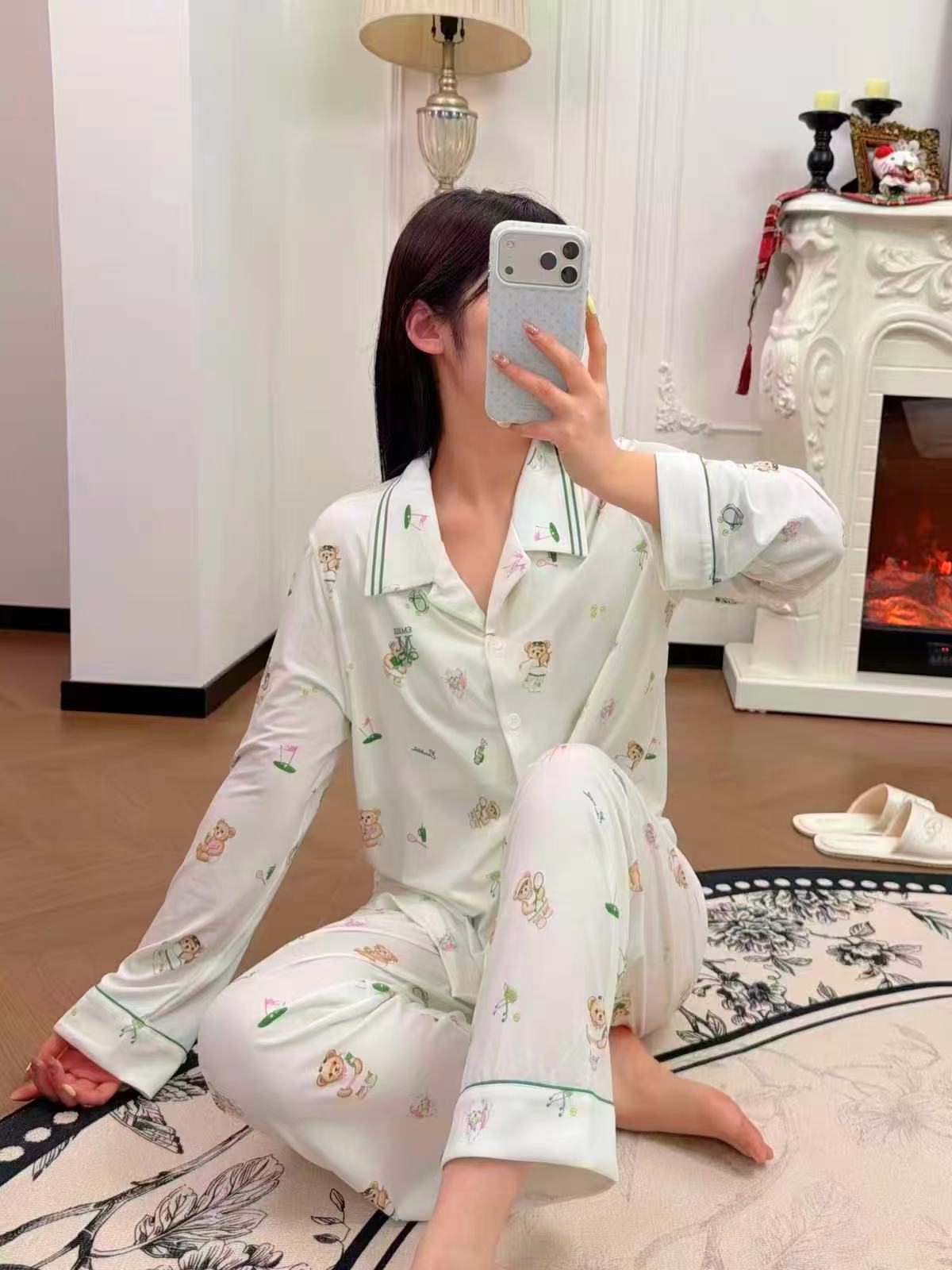 嫚熙夏季森氧冰奶皮月子服 208元 - 86线报 嫚熙夏季森氧冰奶皮月子服 208元 - 86线报