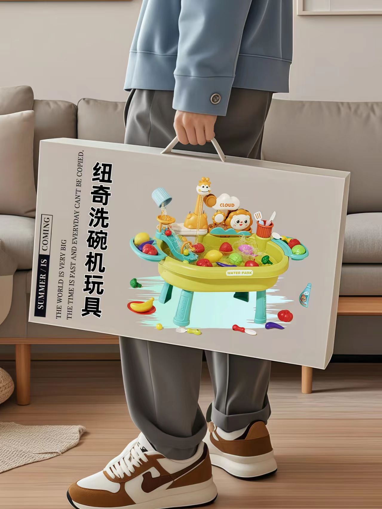 纽奇儿童洗碗机玩具42件套 56元 - 美泡泡