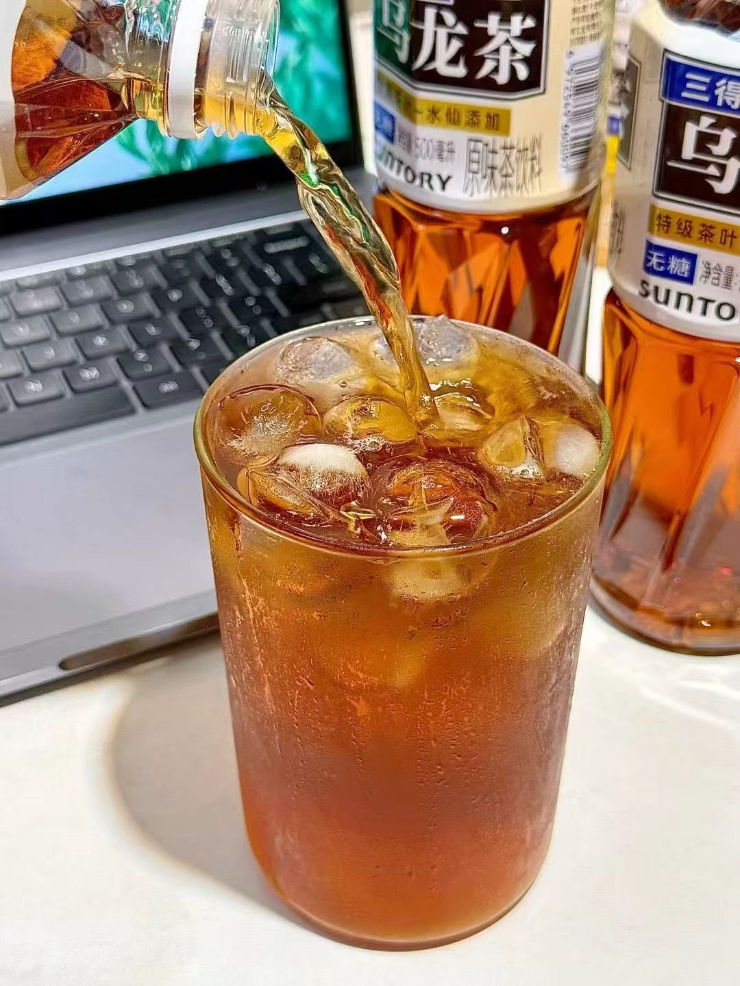 三得利玫瑰乌龙茶500ml整箱15瓶 46元 - 线报酷