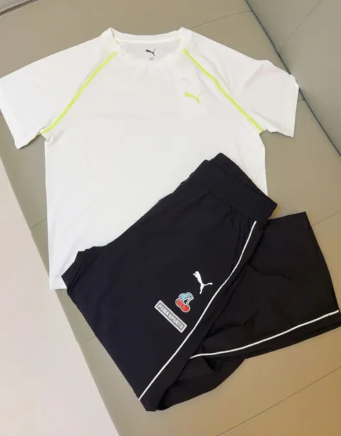 PUMA/彪马 儿童短袖T恤 网眼 透气 速干 圆领 运动T 图片 2