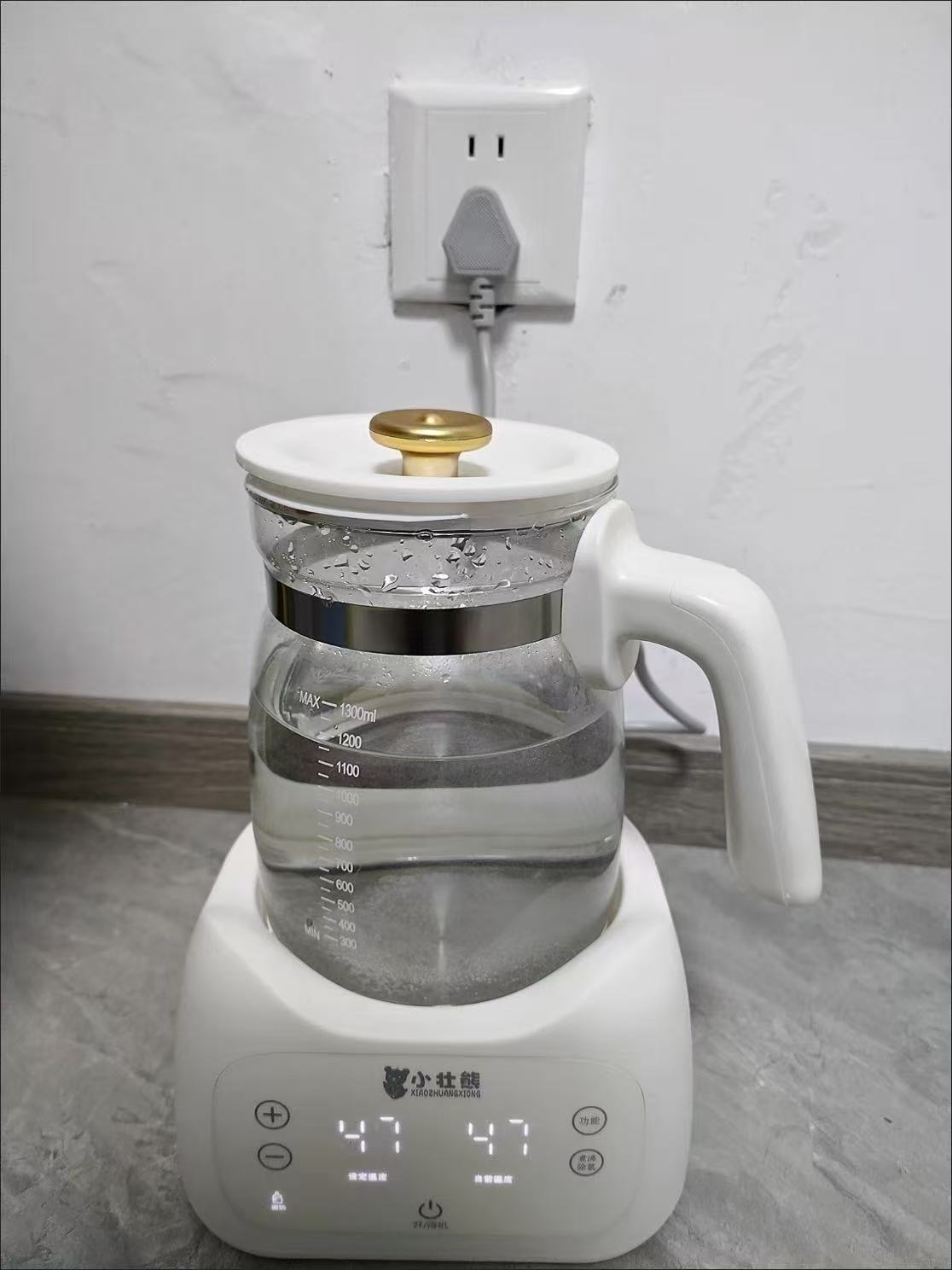小壮熊婴儿恒温水壶1000mL 58元 - 线报酷