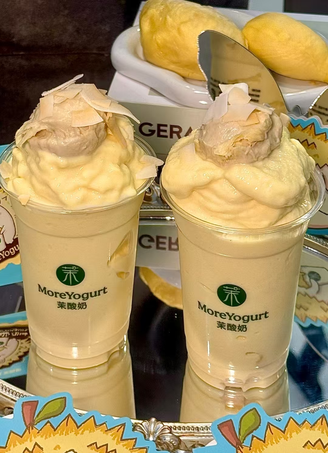 茉酸奶茉莉冰奶2选1 13.9元，茉酸奶苏丹王榴莲冰奶双杯 28.9元 - 86线报