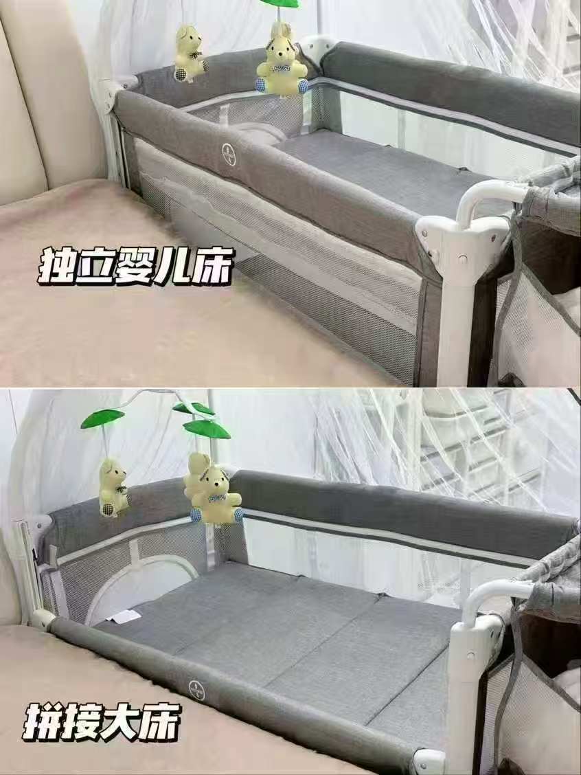 Coolbaby折叠婴儿床裸床+折叠床垫+置物篮 279元 - 86线报