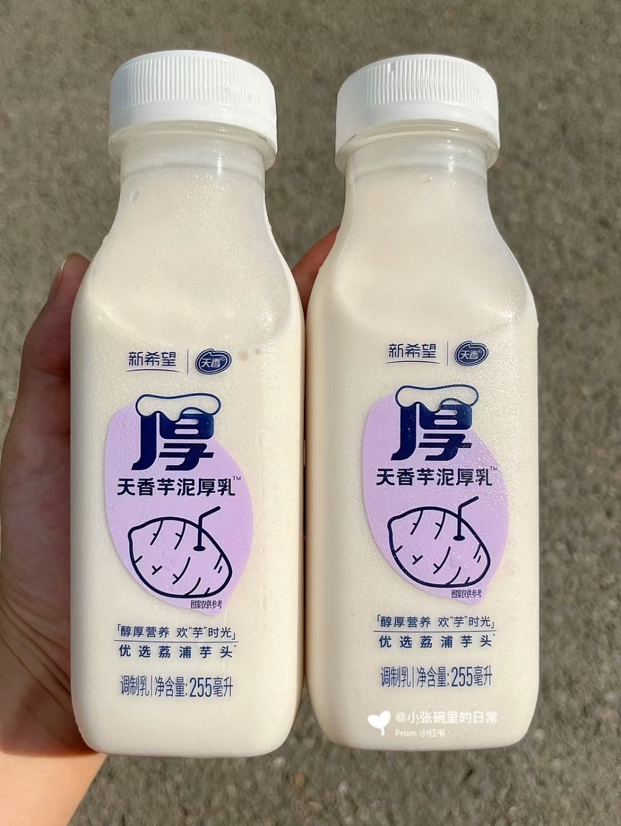新希望芋泥厚乳牛奶255ml*6瓶 24.3元 - 线报酷