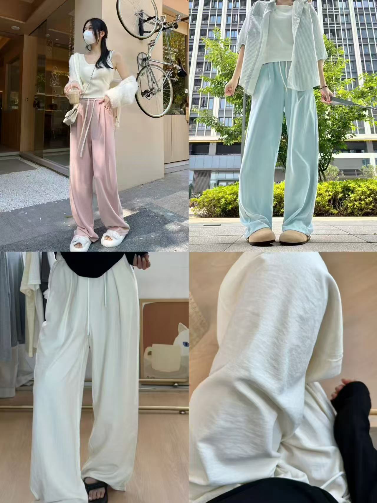 安比斯夏季薄款奶皮裤 29.9元 - 86线报
