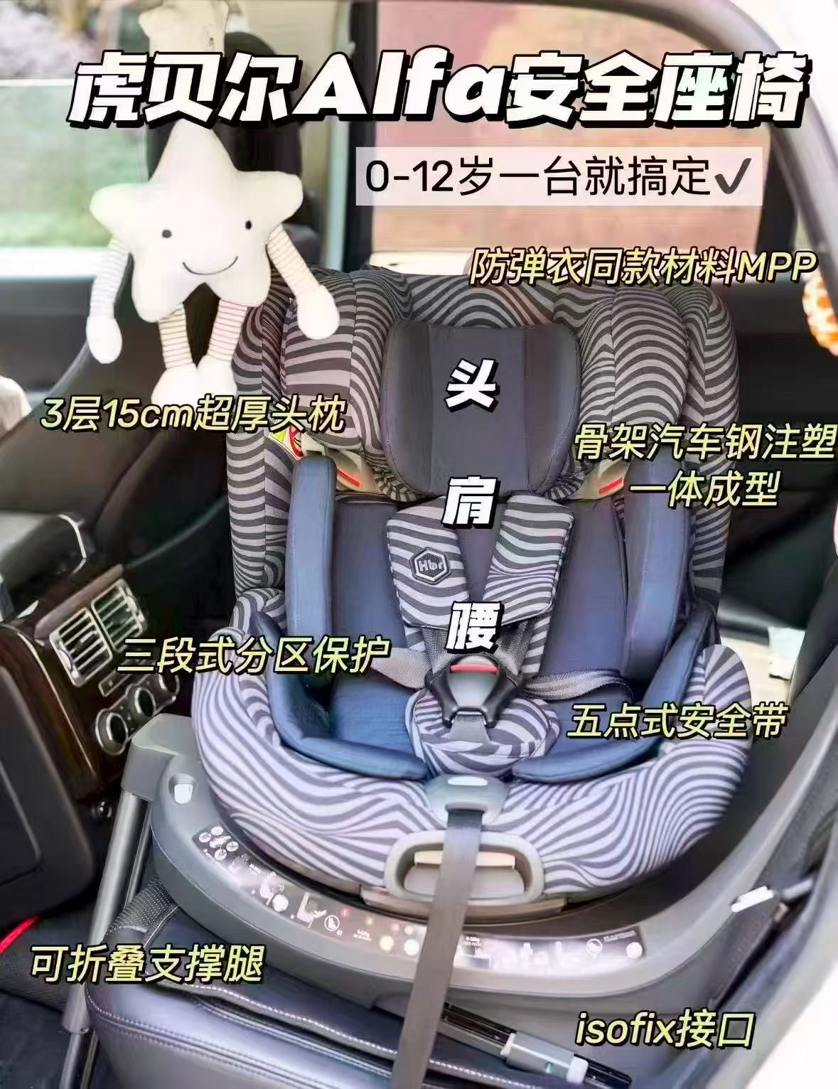 虎贝尔Alfa安全座椅 2088元 - 86线报
