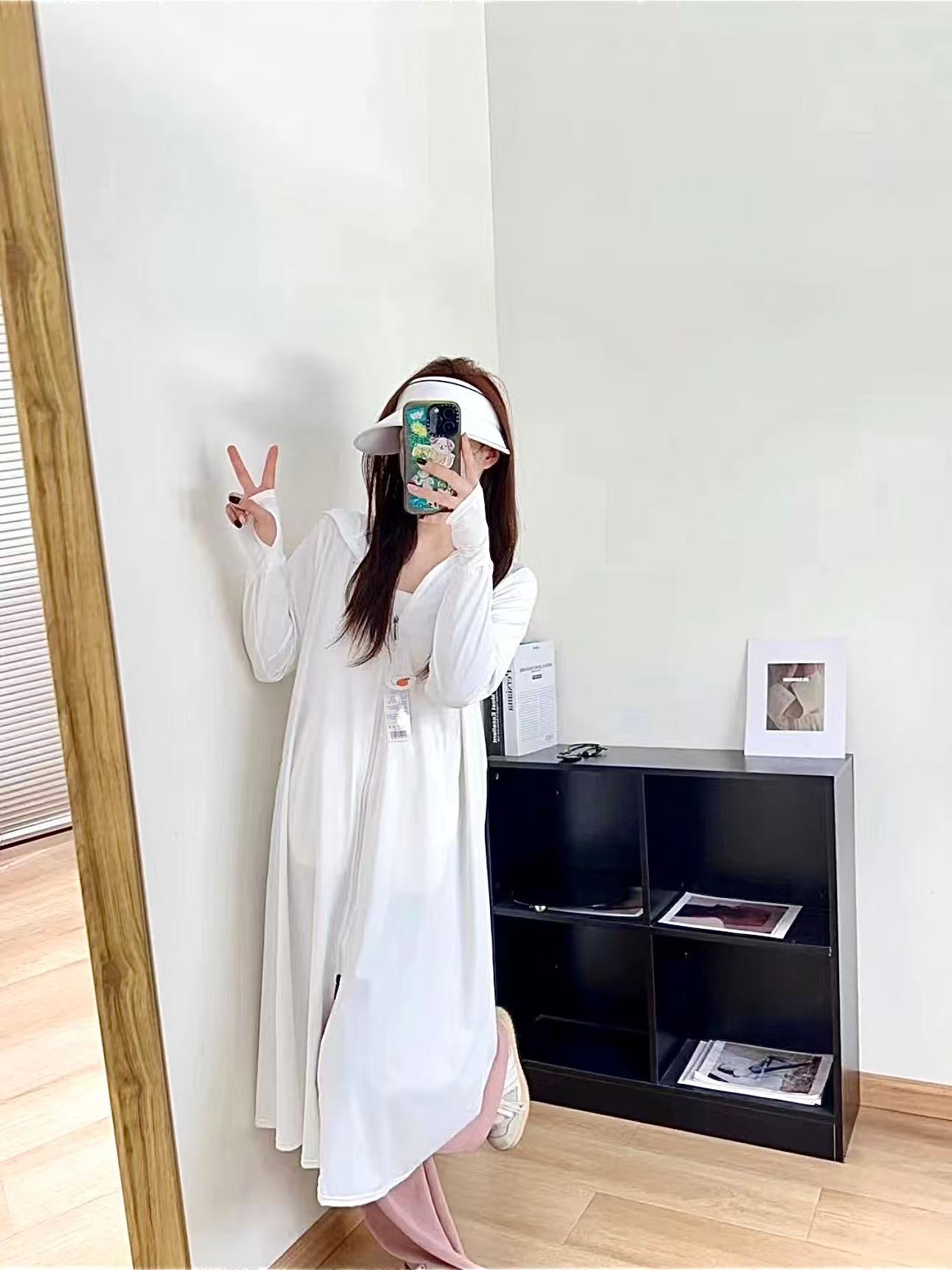 鞠婧祎同款觅橘长款防晒衣 54.9元 - 线报酷 鞠婧祎同款觅橘长款防晒衣 54.9元 - 线报酷