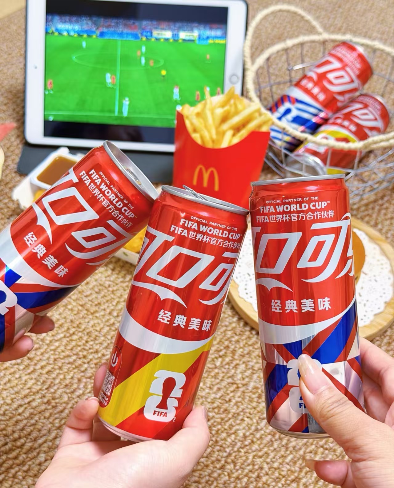 可口可乐世界杯限定330ml*20罐 34元 - 线报酷