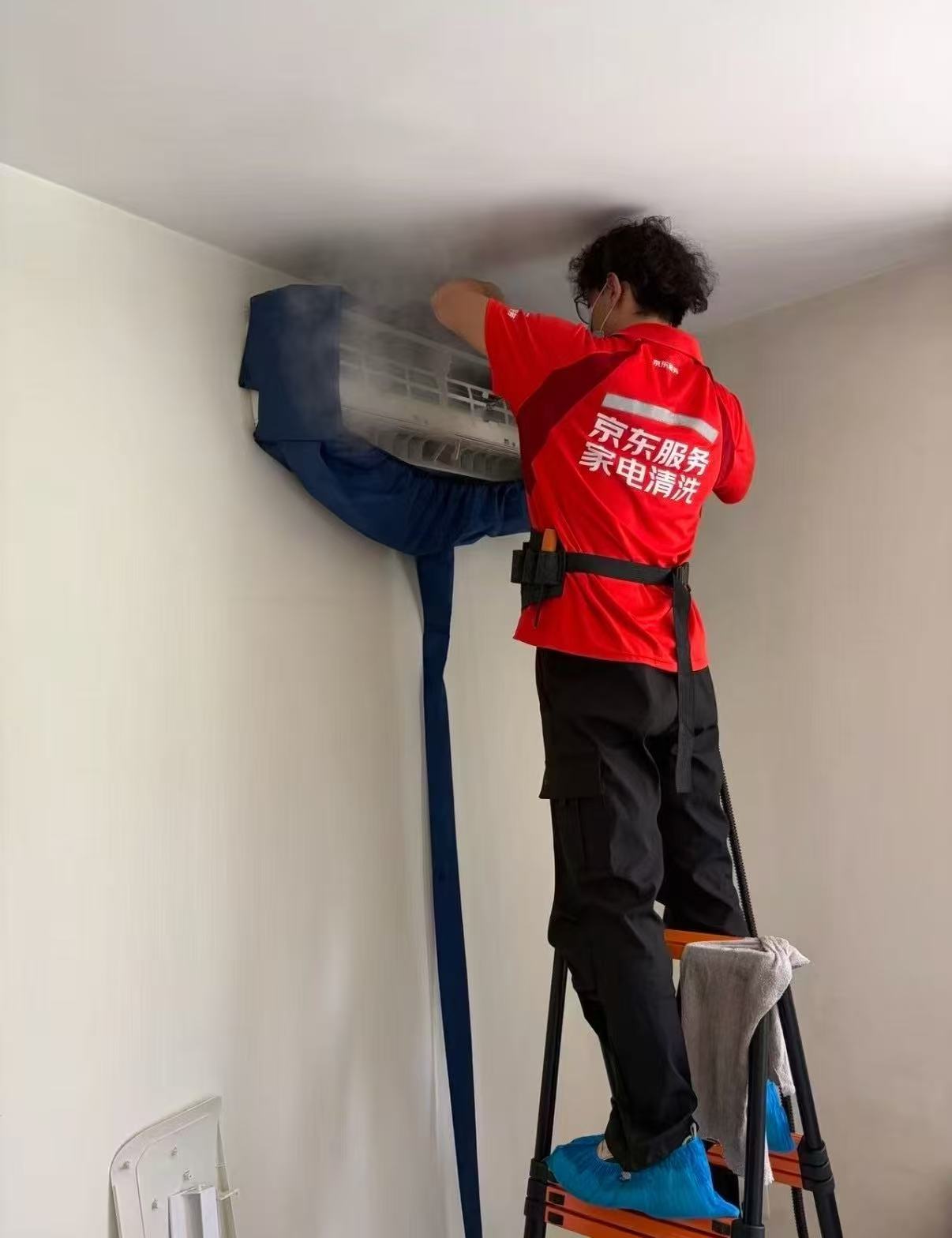 京东挂式空调1台全拆洗 63.8元，京东挂式空调2台全拆洗 126.9元 - 86线报