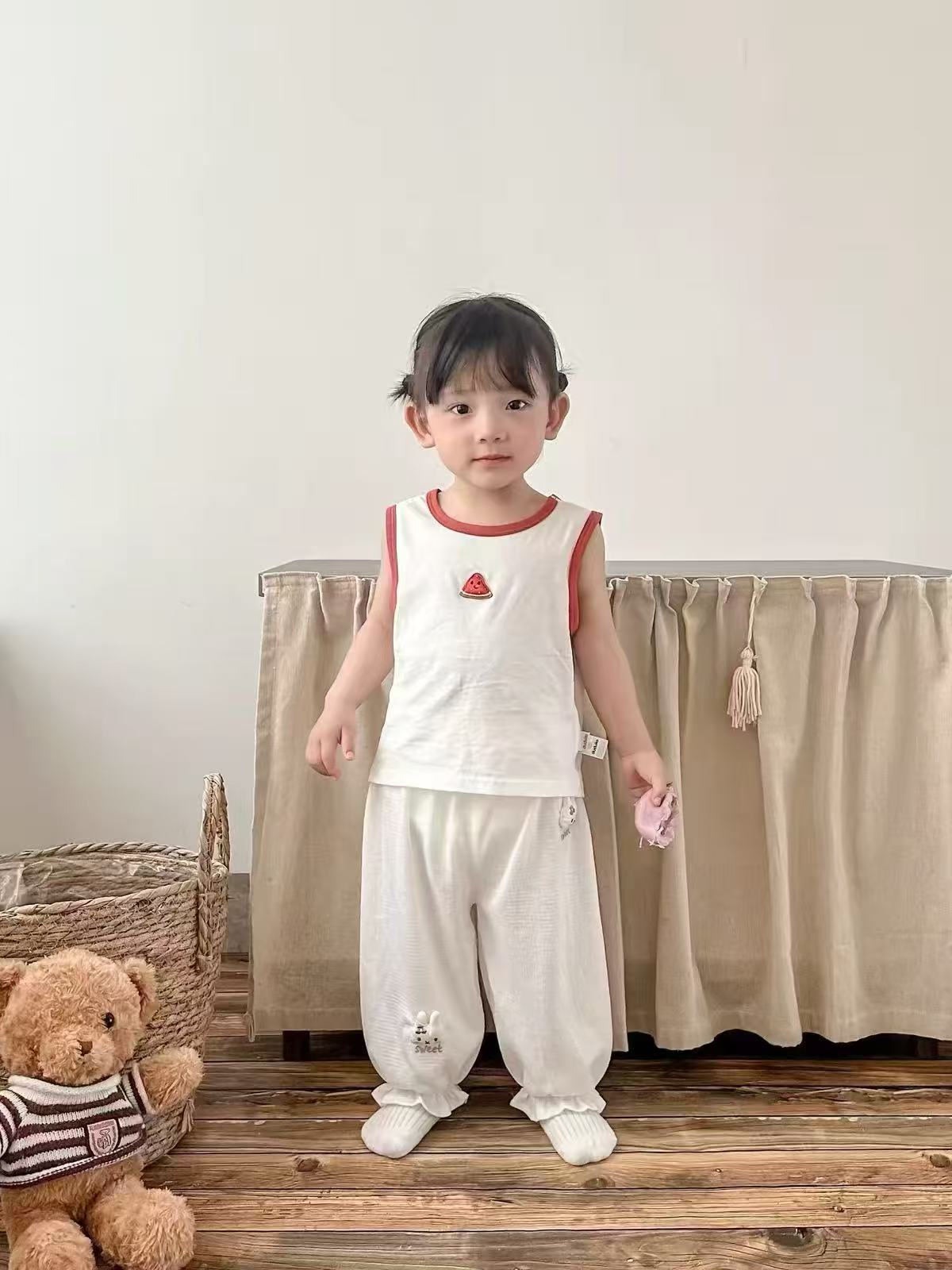 嘟嘟家儿童纯棉背心2件装 18.9元，嘟嘟家儿童背心 9元 - 86线报