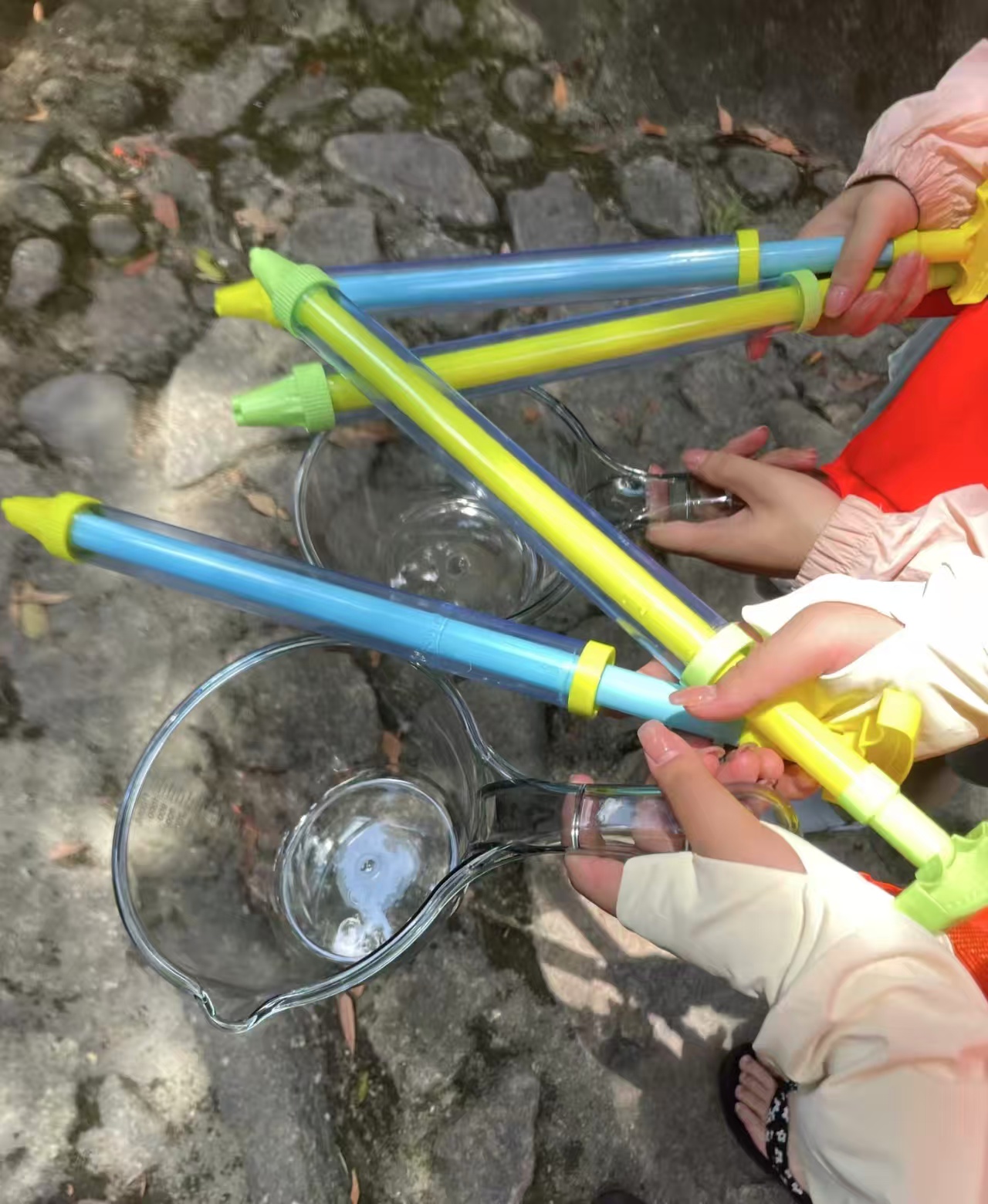 彩虹房子抽拉水枪玩具拍2根装 8.9元 - 86线报
