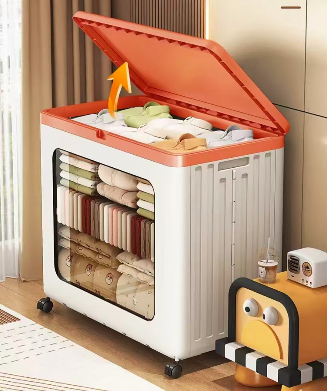 纳份爱可折叠收纳箱80L 59.6元 - 86线报