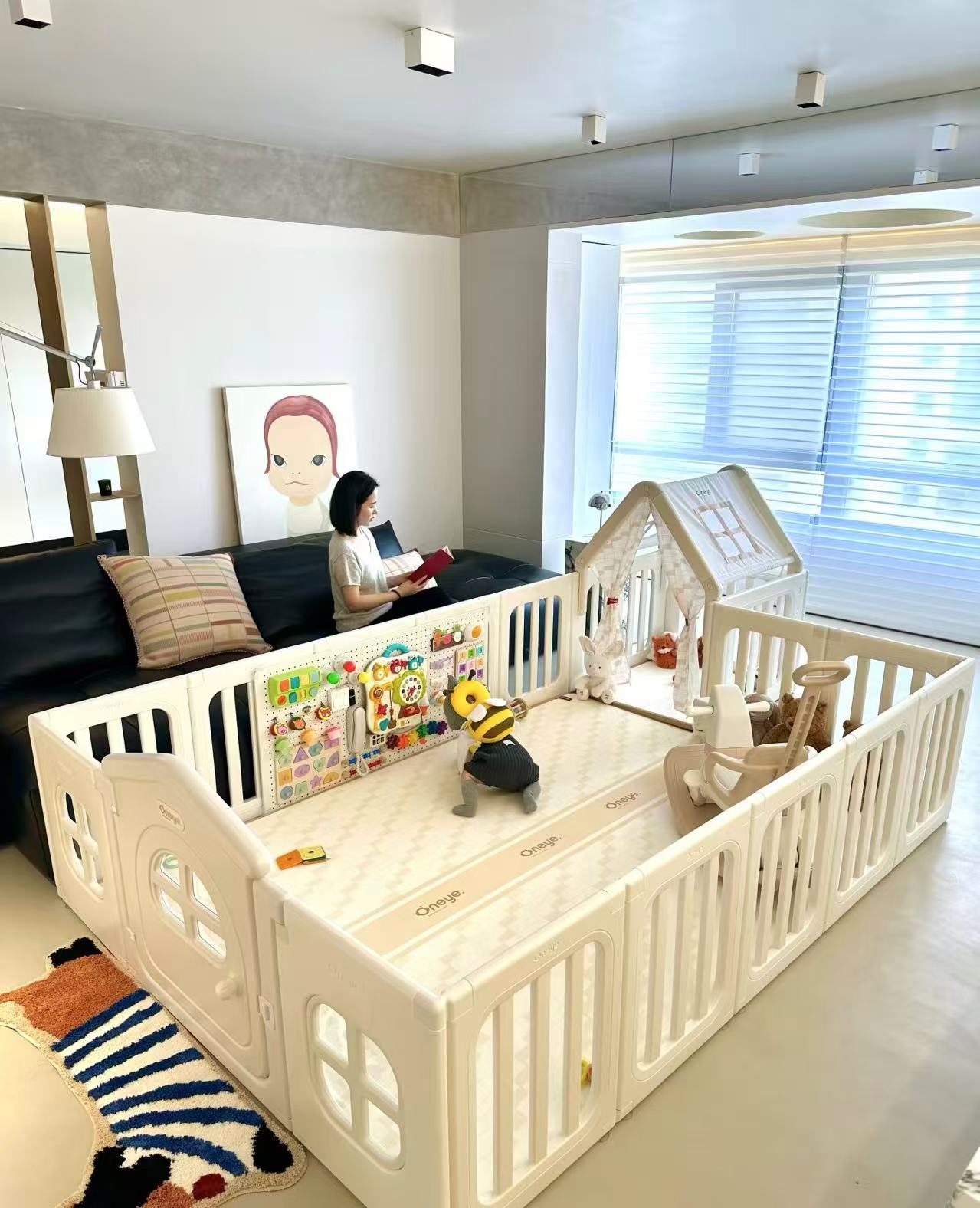 丸丫可升降款四面围栏1.5m×1.8m 349.9元 - 86线报
