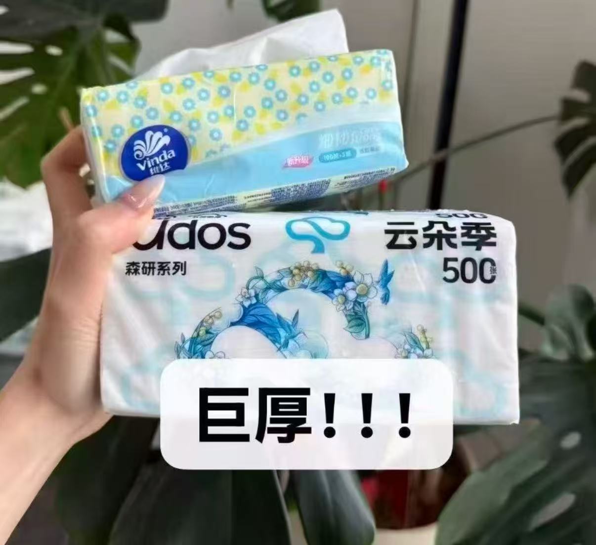 云朵季5层加厚抽纸整箱360张×24包 24.9元 - 86线报