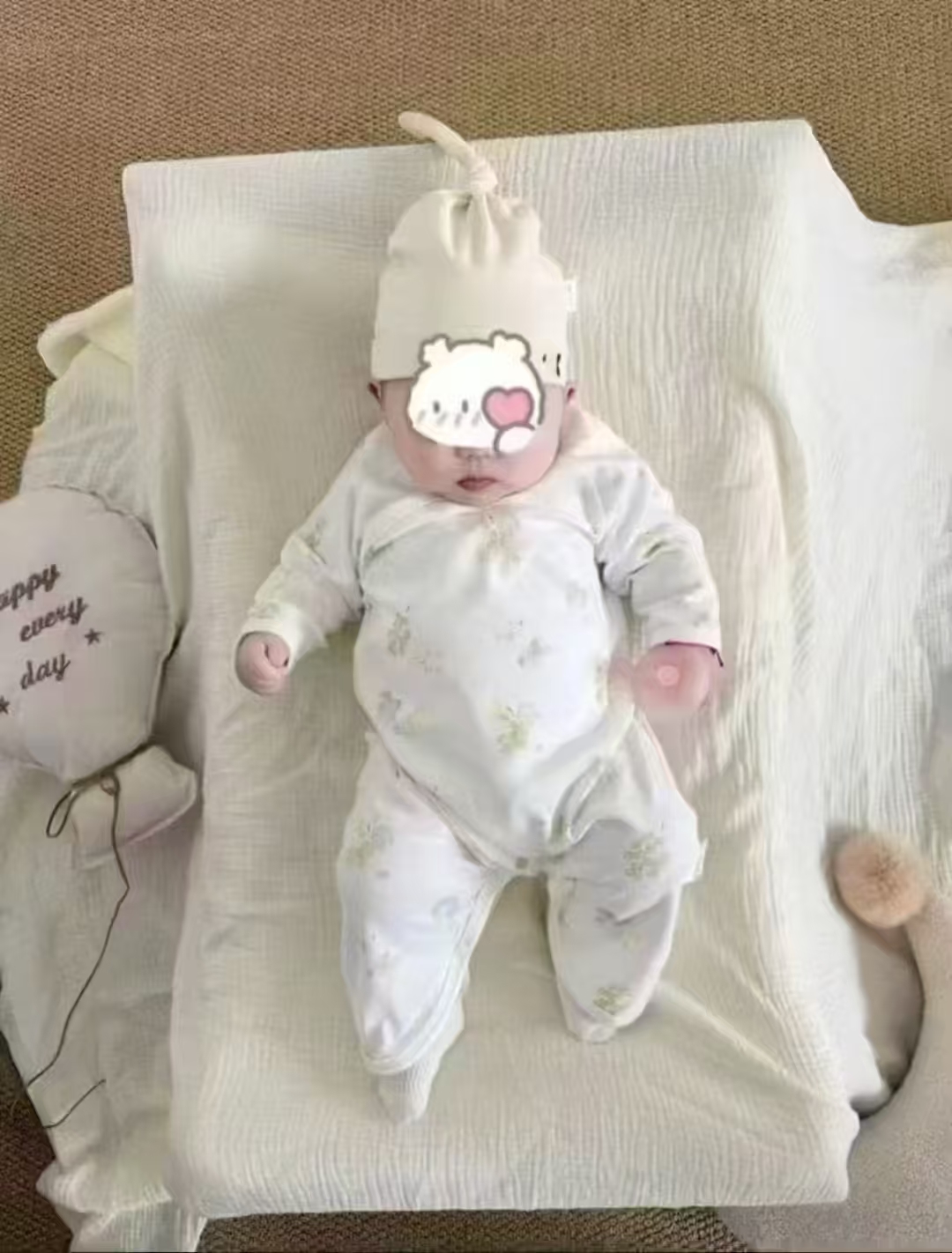 十月结晶粒粒阳光婴儿衣服款式/码数任选1件拍2件赠婴儿胎帽 55.89元 - 86线报