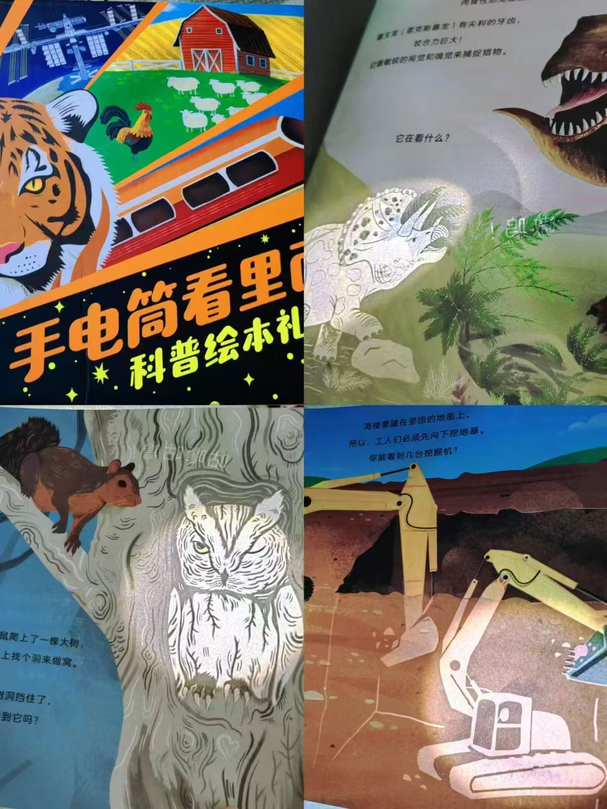 手电筒看里面科普透视绘本6册 39.4元 - 86线报 手电筒看里面科普透视绘本6册 39.4元 - 86线报