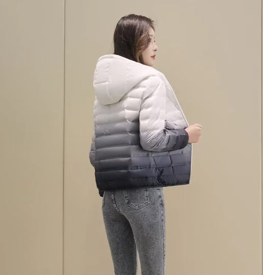 鸭鸭反季羽绒服女短款 129元 - 86线报