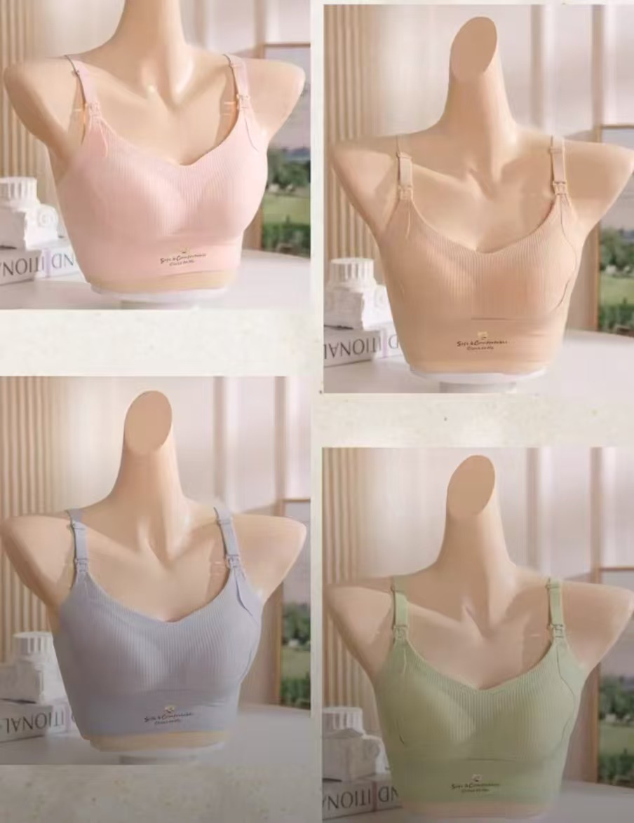 ROVO轻薄冰丝哺乳内衣3件 59.9元 - 线报酷