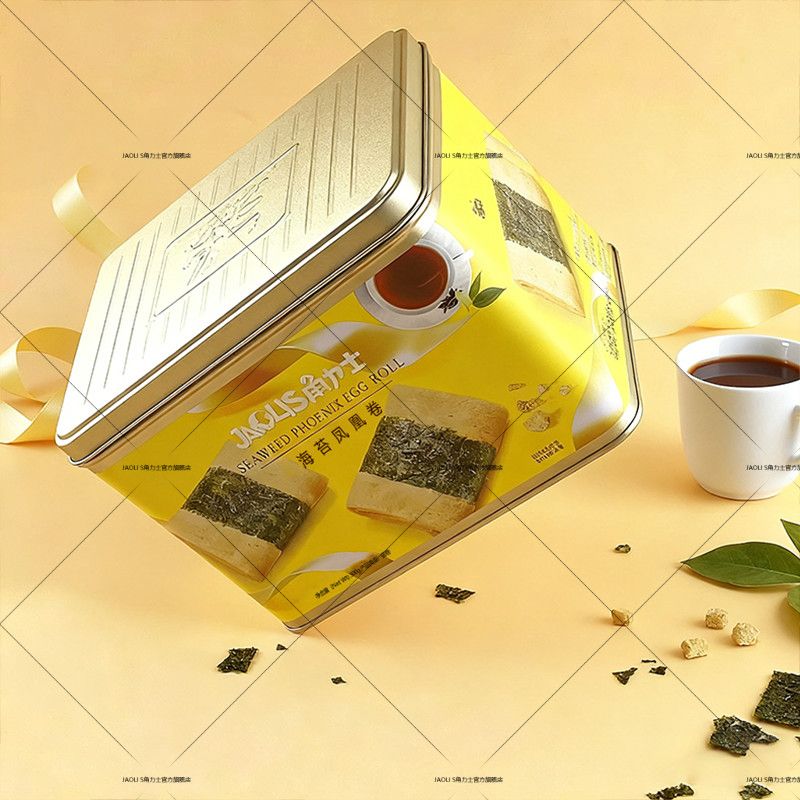 角力士曲奇苏打饼干238g*2罐 19.9元，角力士海苔凤凰卷300g/罐 15元 - 线报酷