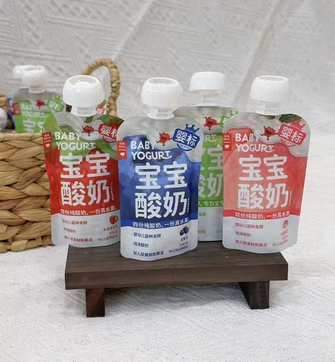 乐纯婴标宝宝酸奶任拍8发12赠4袋 59元 - 线报酷