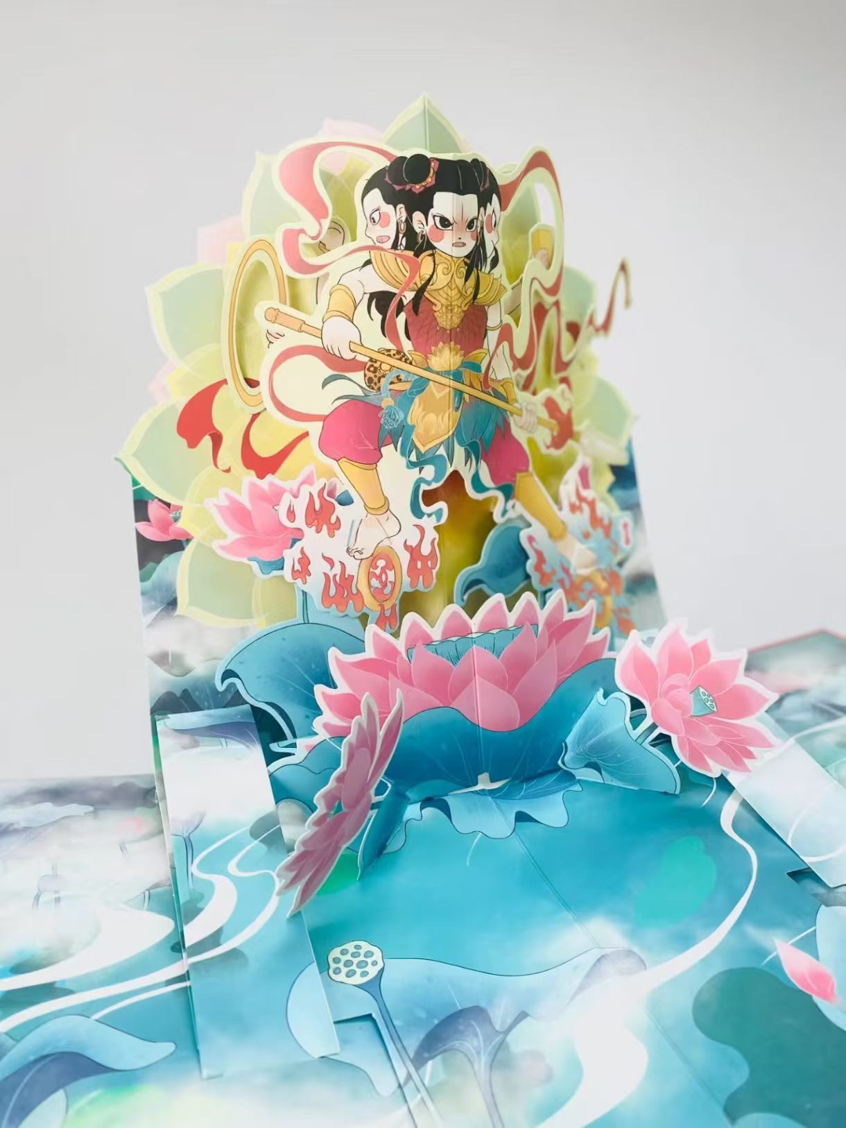 经典神话故事3D立体书哪吒闹海新版 120元 - 86线报