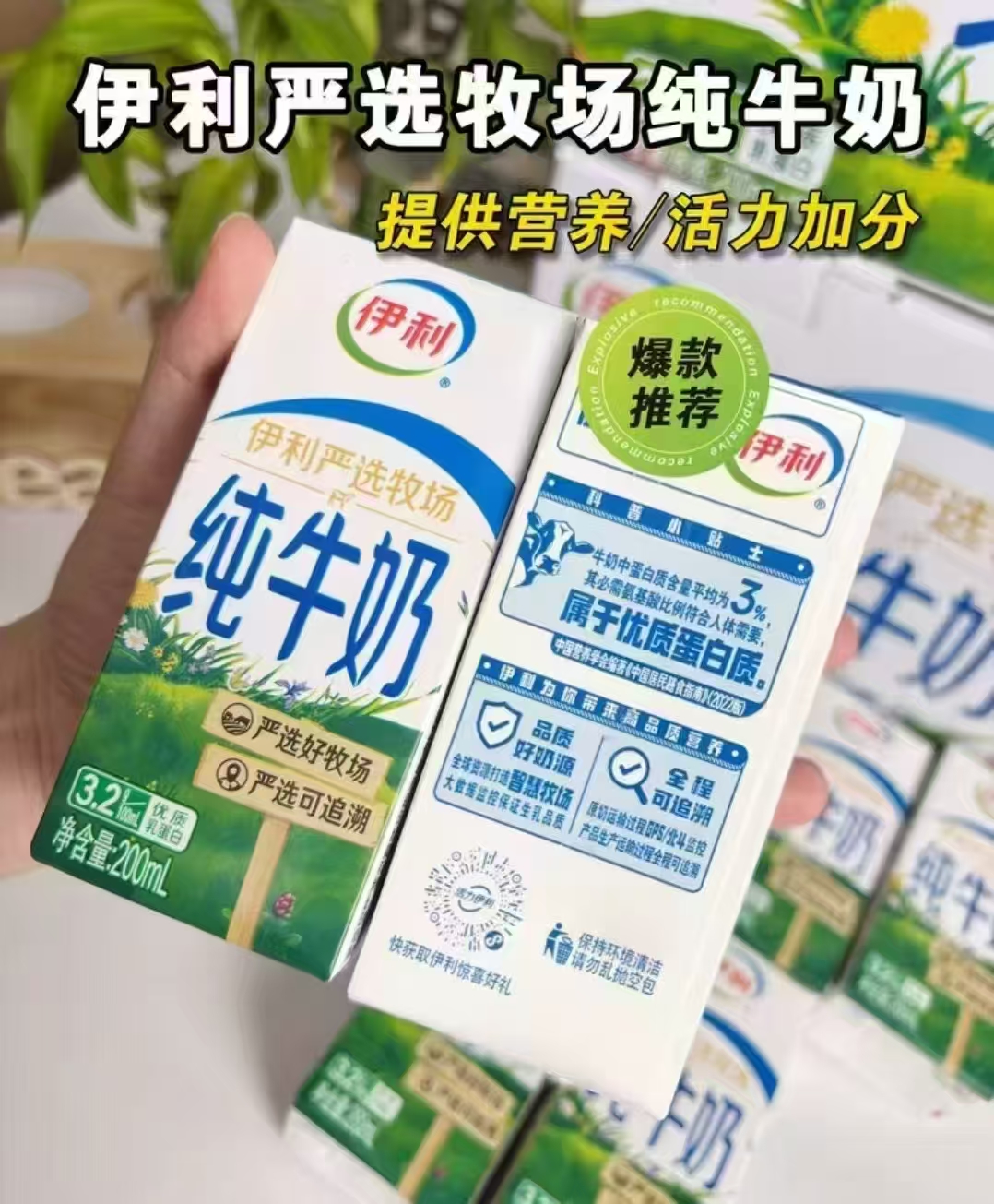 伊利严选牧场纯牛奶200ml*12盒 17.3元,伊利纯牛奶 17.3元 - 86线报 伊利严选牧场纯牛奶200ml*12盒 17.3元,伊利纯牛奶 17.3元 - 86线报