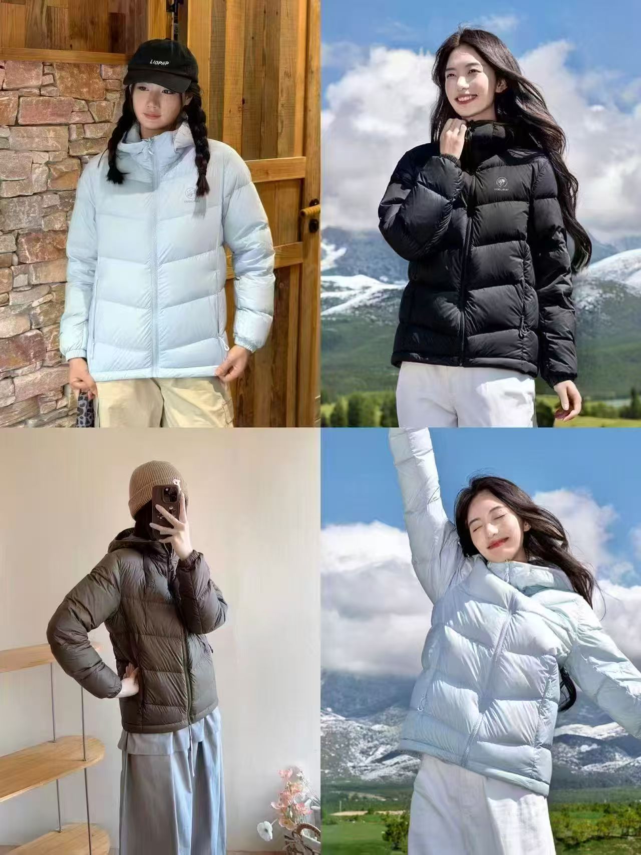 骆驼熊猫秋冬新款羽绒服 260.2元 - 爱挖宝线报