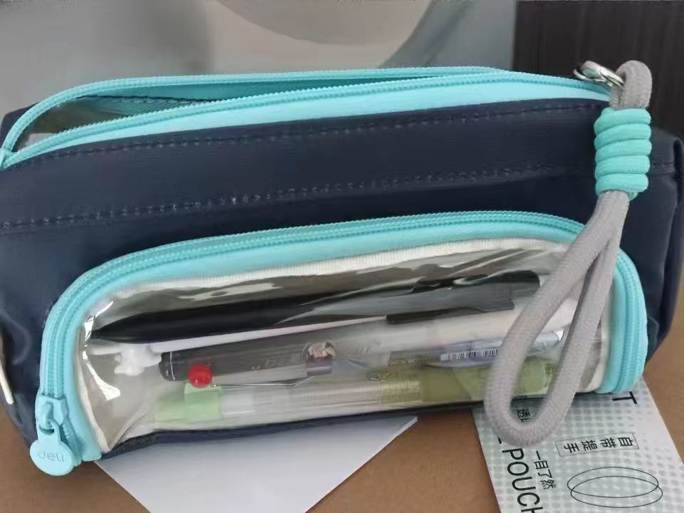 得力内外防脏污大口笔袋三色任选一个 22.8元 - 86线报