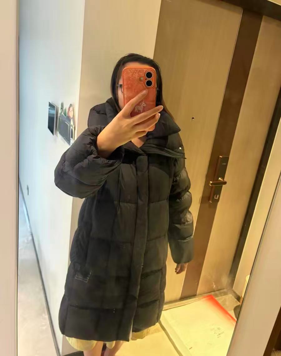 美力城暖天鹅长款鹅绒服 336.4元 - 86线报