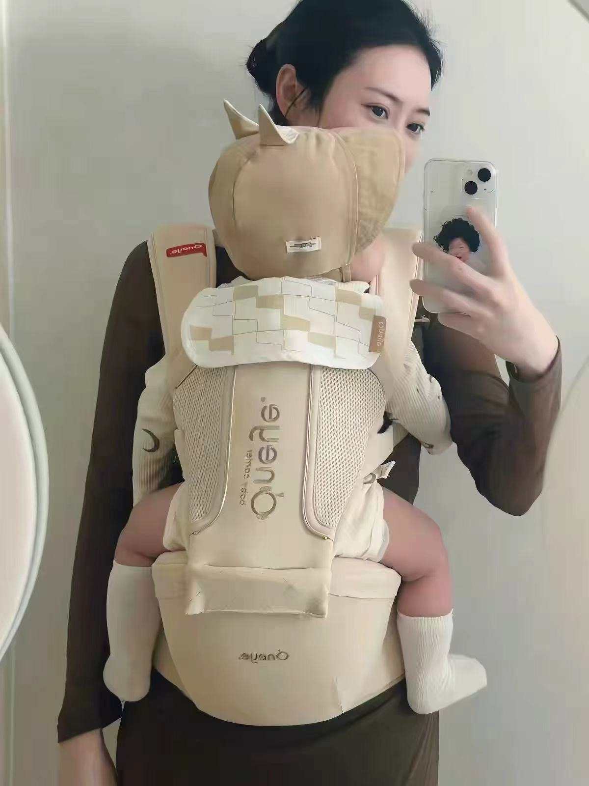 丸丫云感二合一腰凳礼盒 赠礼盒+口水巾+剖腹产神器 318元 - 86线报
