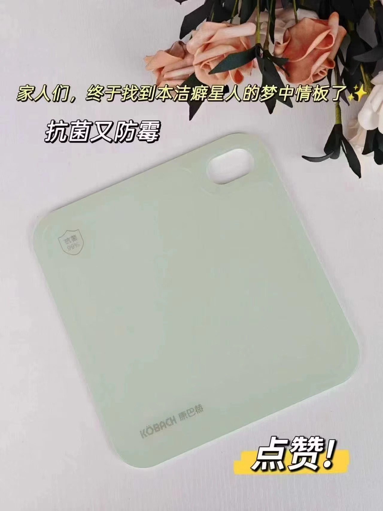 康巴赫抗菌家用案板小号砧板 9.9元 - 86线报