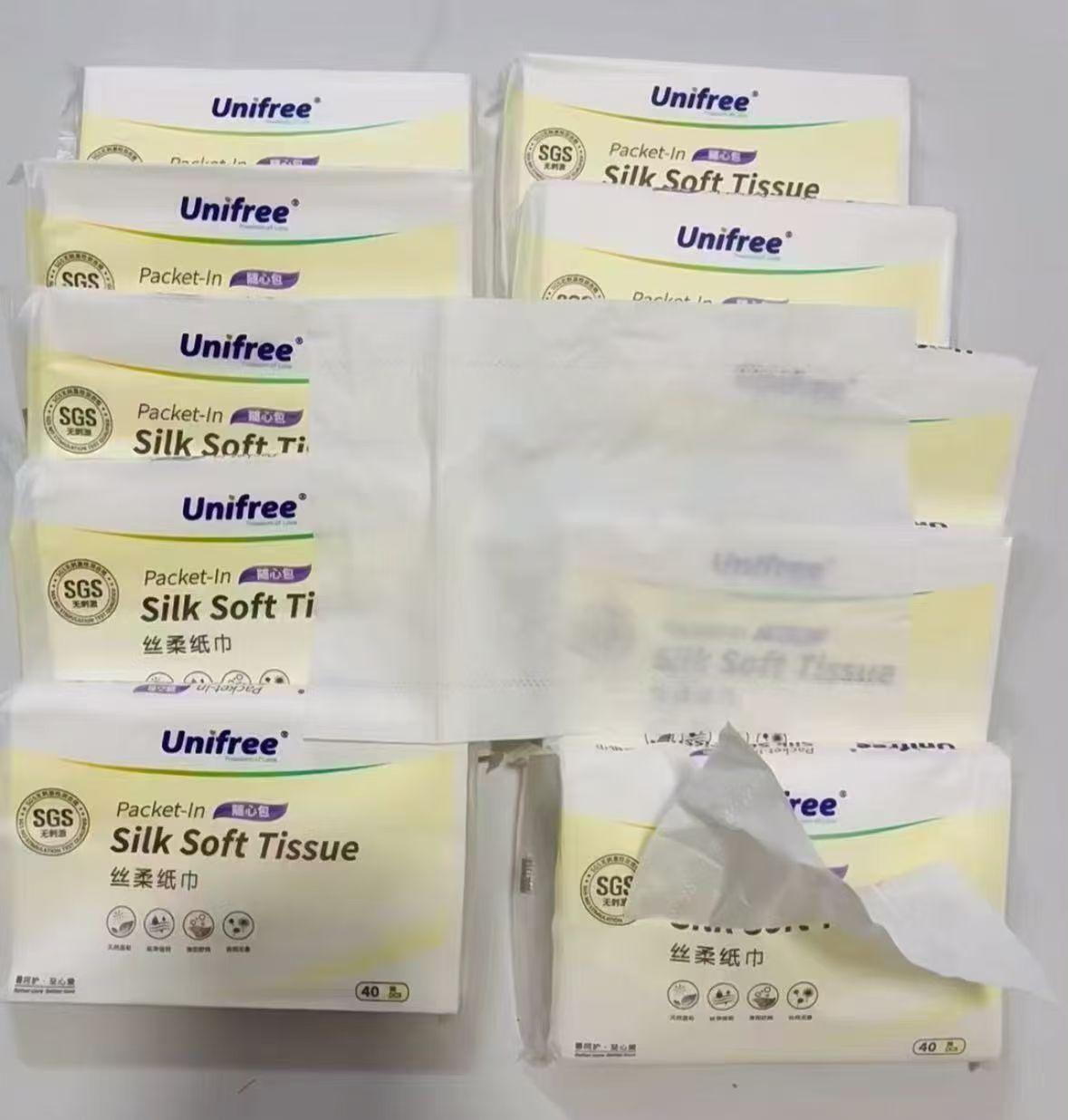 漫花抽纸300张*2包 1元，漫花挂抽800抽 1.4元，漫花手帕纸10包 1.2元 - 86线报