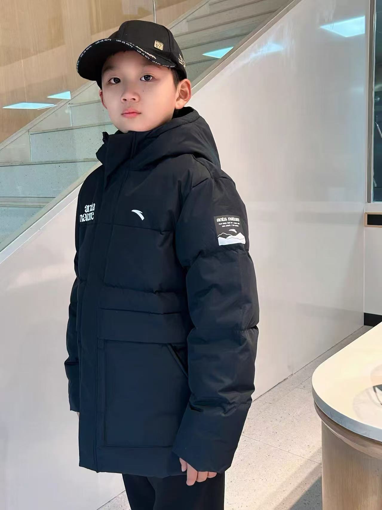 安踏儿童加厚羽绒服 183元 - 线报酷