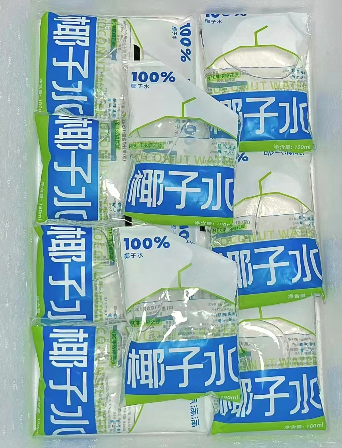 耶气满满100%椰子水袋装180ml✘10袋 17.1元 - 86线报