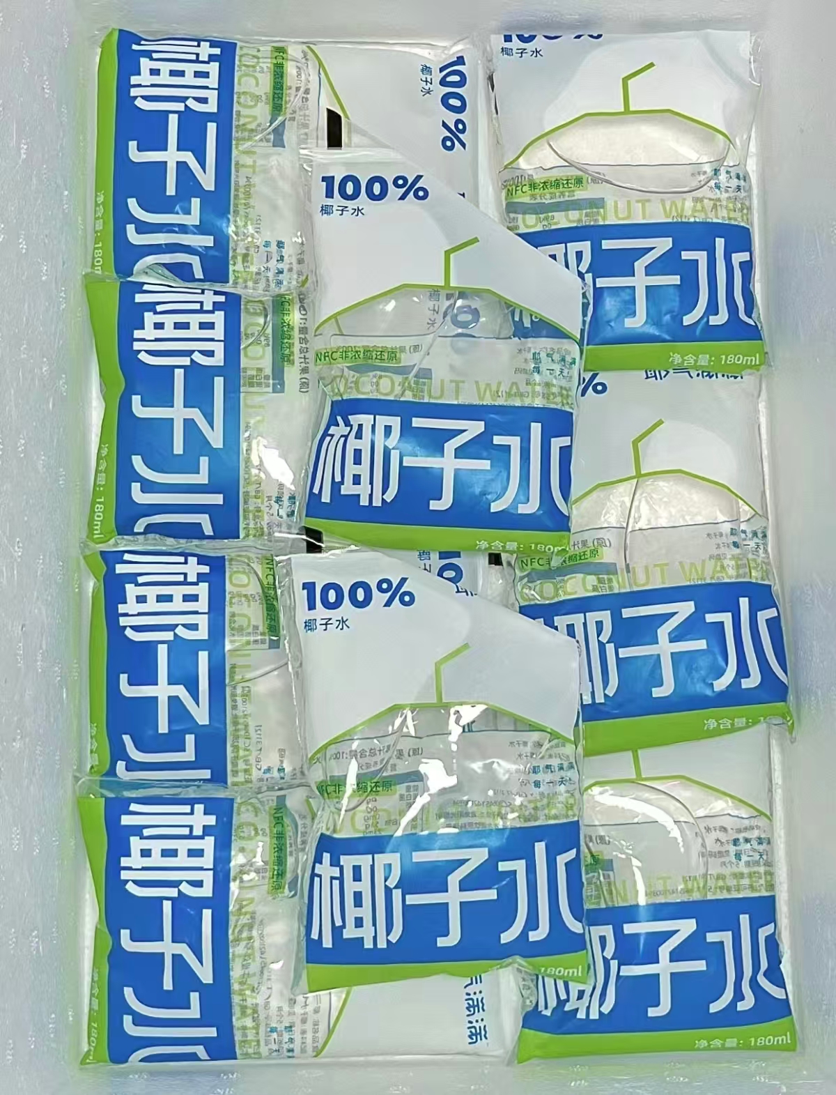 耶气满满100%椰子水袋装180ml✘10袋 17.1元 - 86线报