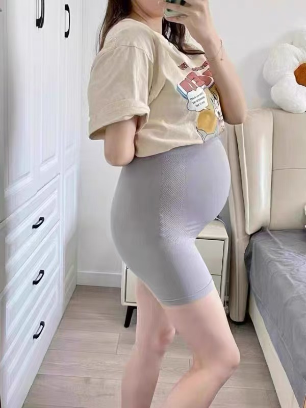 ROVO孕妇夏季安全裤安全裤托腹裤二合一 拍3件 59.3元 - 86线报