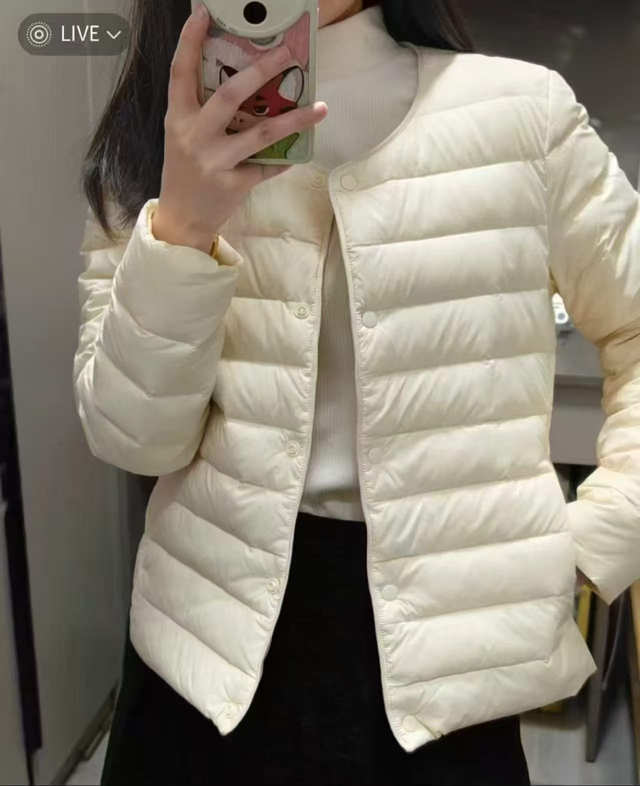 雪中飞轻薄款羽绒服男女同款 73.9元 - 86线报