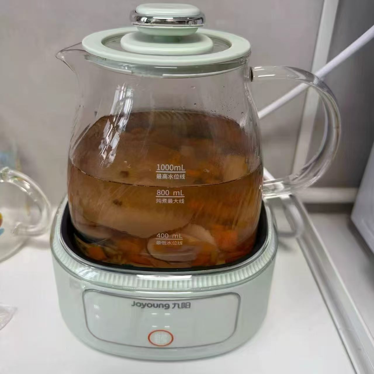 九阳全玻璃养生壶1L 66元 - 86线报