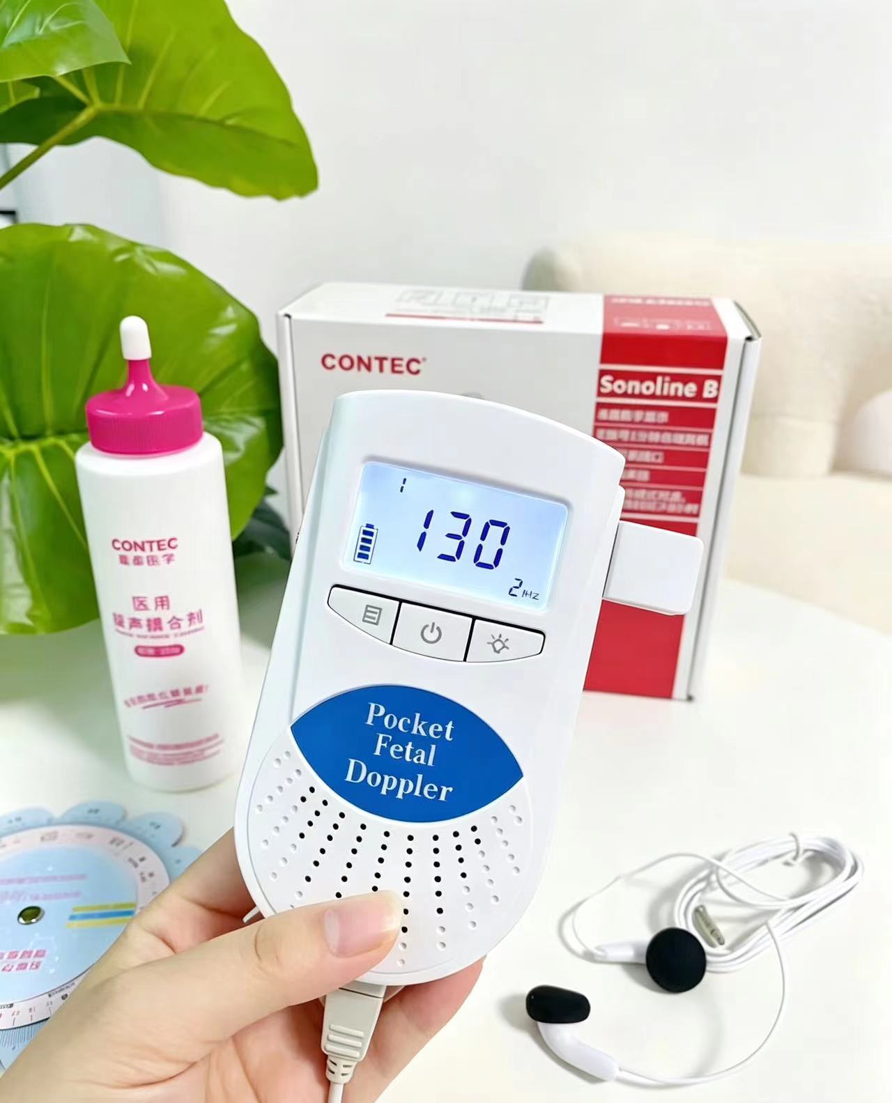 康泰多普勒胎心监测仪配孕周盘*1+耳机*1+干电池*2+耦合剂*1 49元 - 线报酷