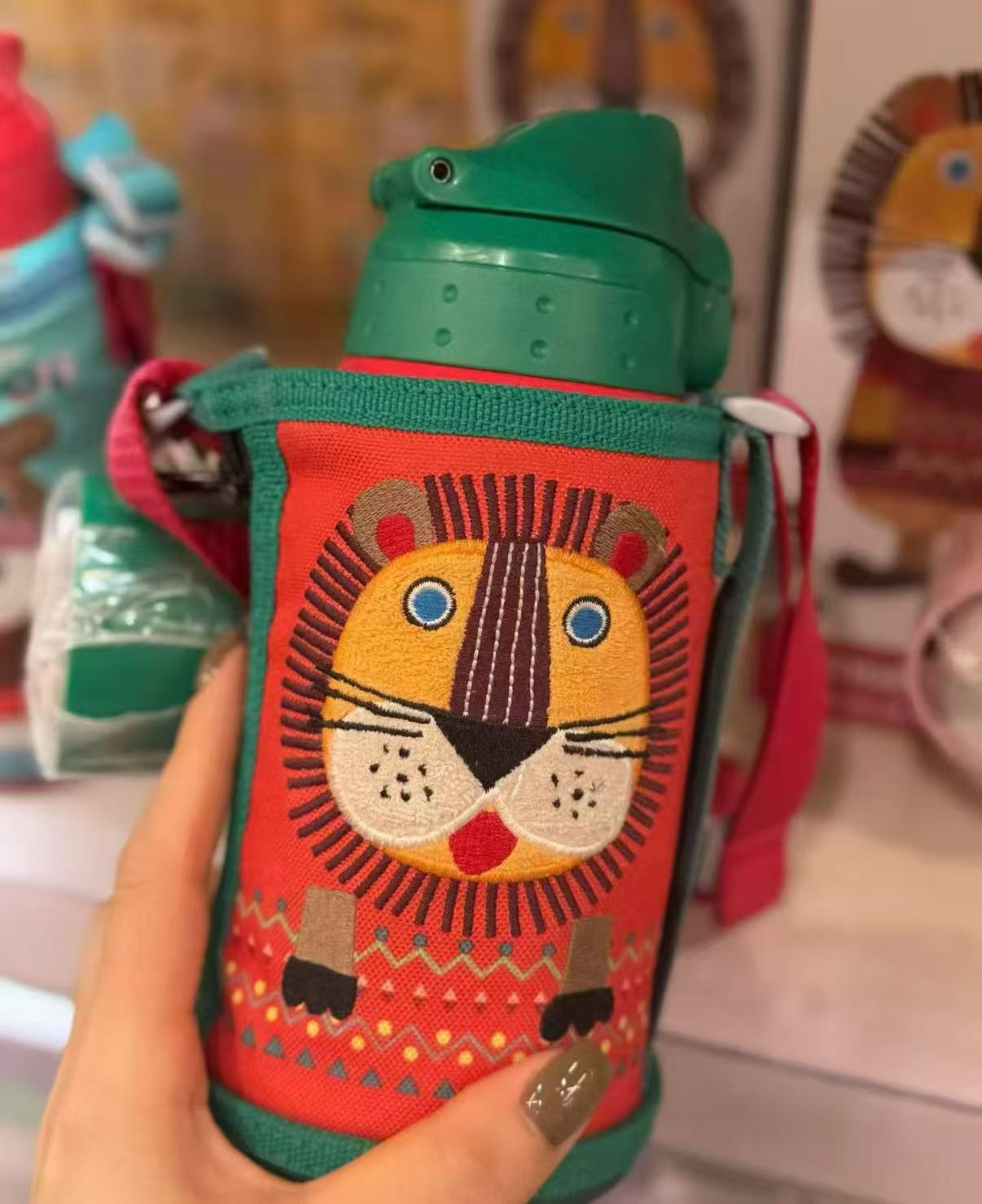 虎牌小狮子儿童保温杯双盖保温杯600ml 109元 - 86线报