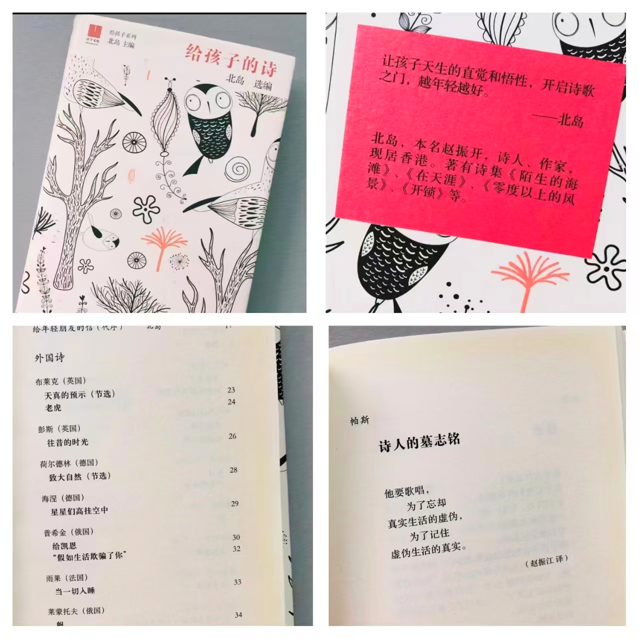 给孩子的诗北岛著 18元 - 折送网