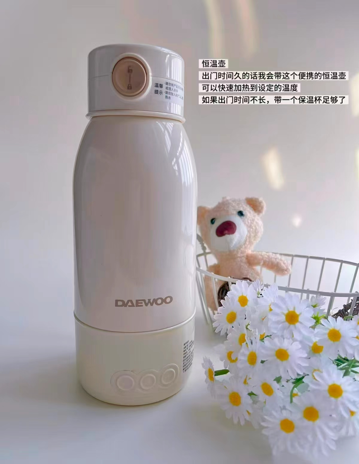 大宇便携式恒温壶500ml 250元 - 线报酷