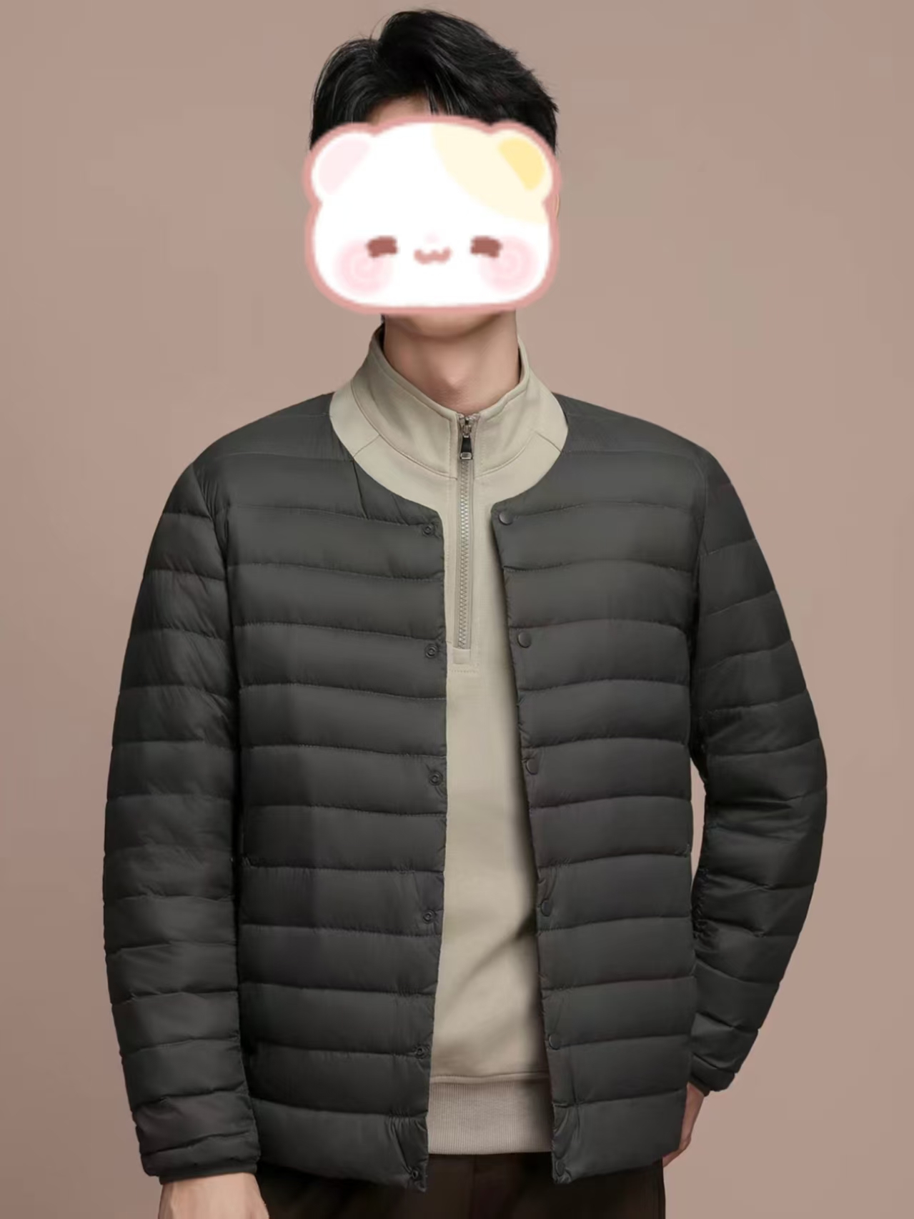♥️鸭宝宝轻薄羽绒服男 叠礼琻????79❗多色可选 色任选 轻盈蓬松保暖 - 折送网