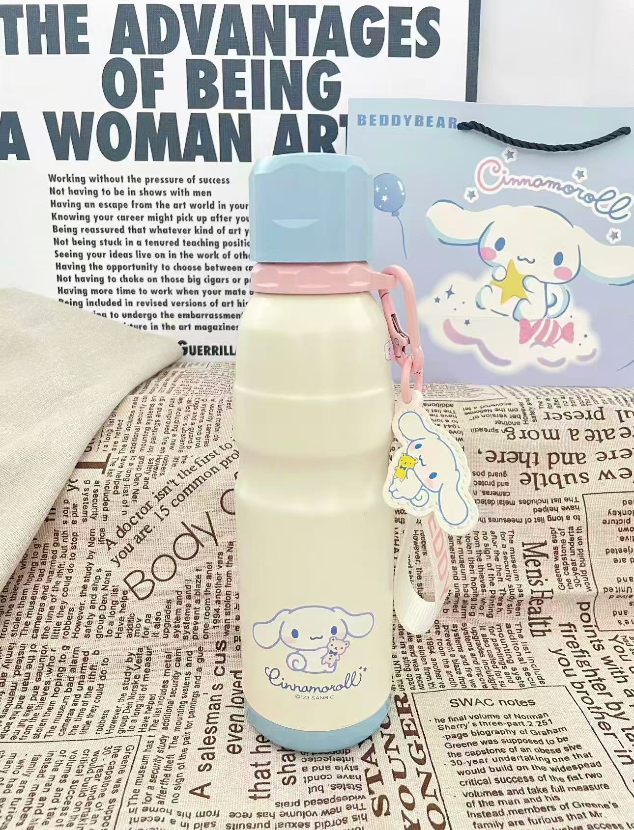 杯具熊直饮运动保温杯600ml大容量 68元 - 86线报