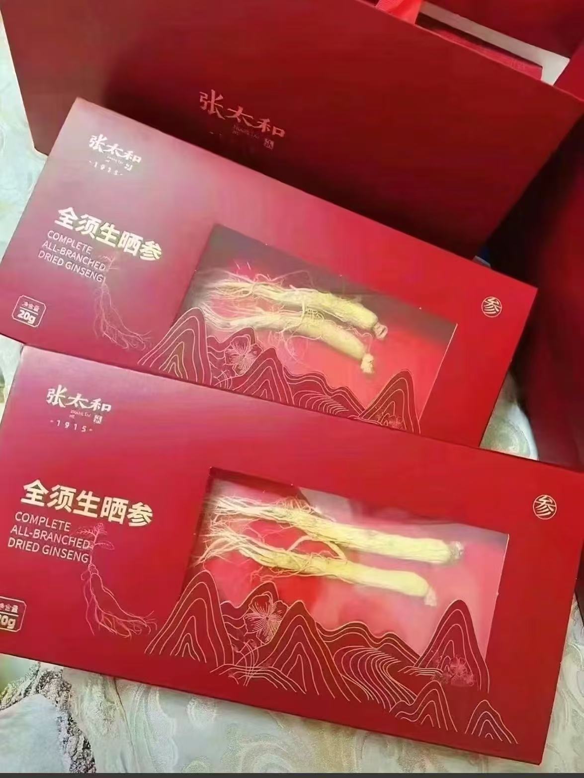 速‼张太和全须生晒参礼盒 含贈5盒💰99 折19.8𝒓/盒 - 86线报