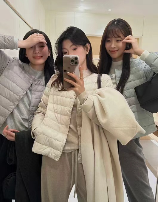 鸭鸭轻薄羽绒服 69元，鸭鸭轻薄羽绒服 79元 - 折送网