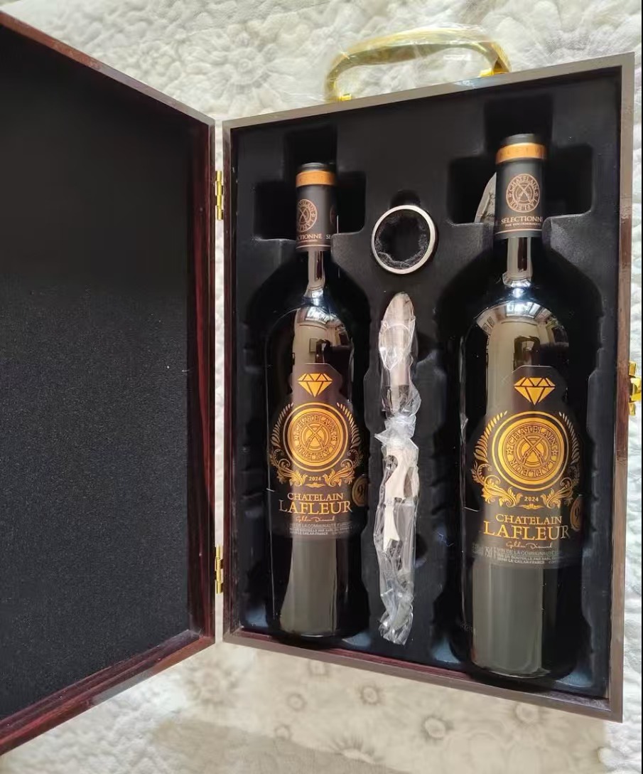 速‼拉斐原酒进口红酒🍷 窖藏2支装+手提袋💰89 男爵古堡木盒2瓶装💰99 - 86线报